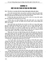 Cơ học đá ứng dụng trong xây dựng công trình ngầm và khai thác mỏ - Chương 10 potx