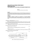 Báo cáo nghiên cứu khoa học: 