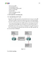 Giáo trình phân tích khả năng vận dụng cấu hình đường cố định cho router trong giao thức chuyển gói tập tin p5 doc