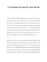 Y tế dự phòng: nền tảng của y khoa hiện đạiT ppsx