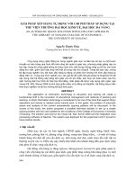 Báo cáo nghiên cứu khoa học: 