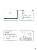 Điện tử số - Chương 3 doc