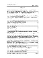 Một số vấn đề về hoàn thiện các giải pháp chiến lược kinh doanh của công ty mobifone