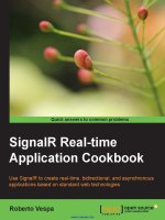 signalr real time application cookbook