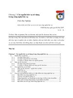 Giáo trình xử lý bức xạ và cơ sở của công nghệ bức xạ chương 2 pps