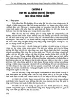 Cơ học đá ứng dụng trong xây dựng công trình ngầm và khai thác mỏ - Chương 9 pps