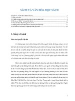 SÁCH và văn hóa đọc SÁCH