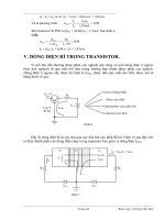 Giáo trình phân tích khả năng phân loại các loại diode phân cực trong bán kì âm tín hiệu p5 ppt
