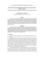 Báo cáo nghiên cứu khoa học: 