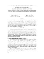 Báo cáo nghiên cứu khoa học: 