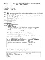 Giáo án toán 12 nâng cao - Tiết 7,8,9 doc