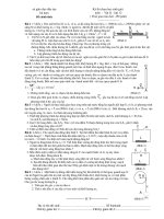 Kỳ thi chọn học sinh giỏi môn : Vật lý ppsx