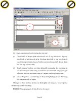 Giáo trình hướng dẫn phân tích quá trình sử dụng dữ liệu của report để chỉnh sửa application p2 pptx