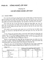 Giáo trình công nghệ chế tạo máy - Phần 3 Công nghệ lắp ráp - Chương 16 potx