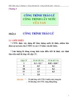 Thủy công - Chương 5 docx