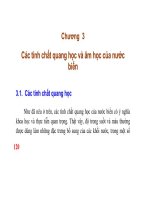 Hải dương học đại cương - Chương 3 potx