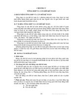 Lý thuyết kế toán - Chương 5 pot