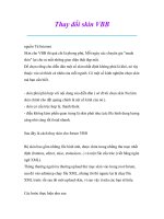 Thủ thuật sử dụng máy tính: Thay đổi skin VBB doc