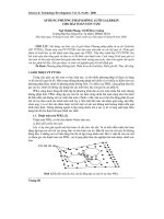 Báo cáo nghiên cứu khoa học: 