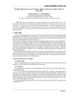 Báo cáo nghiên cứu khoa học: 