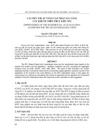 Báo cáo khoa học: 