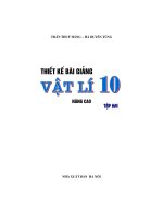 Thiết kế bài giảng vật lý 10 nâng cao tập 2 part 1 pdf