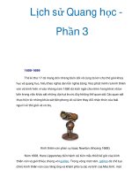 Lịch sử Quang học Phần 3 pot