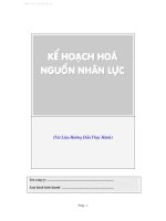 sách hướng dẫn kế hoạch hóa nguồn nhân lực doc