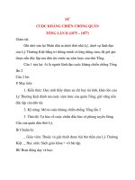 Giáo án lớp 4: SỬ CUỘC KHÁNG CHIẾN CHỐNG QUÂN TỐNG LẦN II (1075 – 1077) pot