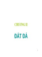 Bài giảng ĐỊA CHẤT CÔNG TRÌNH - Chương 2 ppsx