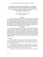 Báo cáo nghiên cứu khoa học: 