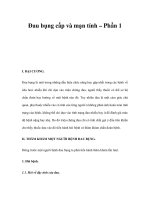 Đau bụng cấp và mạn tính – Phần 1 pps