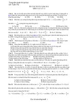 ÔN TẬP THI TN NĂM 2011 MÔN VẬT LÝ pot