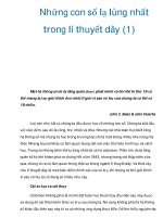 Những con số lạ lùng nhất trong lí thuyết dây (1) pps