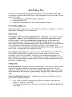 Note Taking and Learning A Summary of Research phần 7 docx