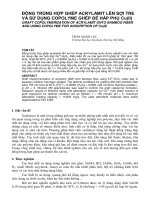 Báo cáo nghiên cứu khoa học: 