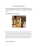 Bí quyết làm rộng căn bếp hẹp (P. 2) potx