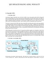 Quy hoạch mạng ADSL ở ngoại ô