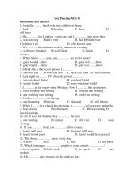 Test Practice NO: 01 doc