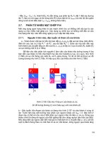 bài giảng Kỹ thuật điện tử và tin học phần 9 docx