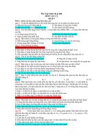 ÔN TẬP THI CĐ & ĐH MÔN VẬT LÝ - ĐỀ SỐ 5 doc