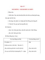 Giáo án lớp 4: ĐỊA LÝ HẢI PHÒNG – THÀNH PHỐ VEN BIỂN docx