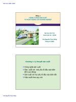 Quy trình sản xuất của doanh nghiệp 1 doc