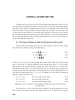 Nhập môn kỹ thuật dự báo thời tiết số - Chương 8 pptx