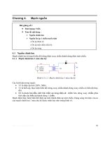 Kỹ thuật mạch tương tự - Chương 4 docx