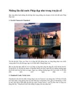 Những lâu đài nước Pháp đẹp như trong truyện cổ ppt