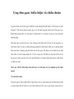 Ung thư gan: biểu hiện và chẩn đoán pps