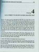 Kỹ thuật phân tích cảm quan thực phẩm - Chương 4 pot