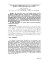 Báo cáo nghiên cứu khoa học: 