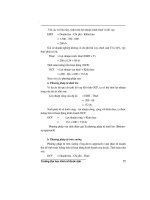 Giáo trình phân tích khả năng giải trình tình hình tài chính theo luồng tiền tăng giảm p7 docx